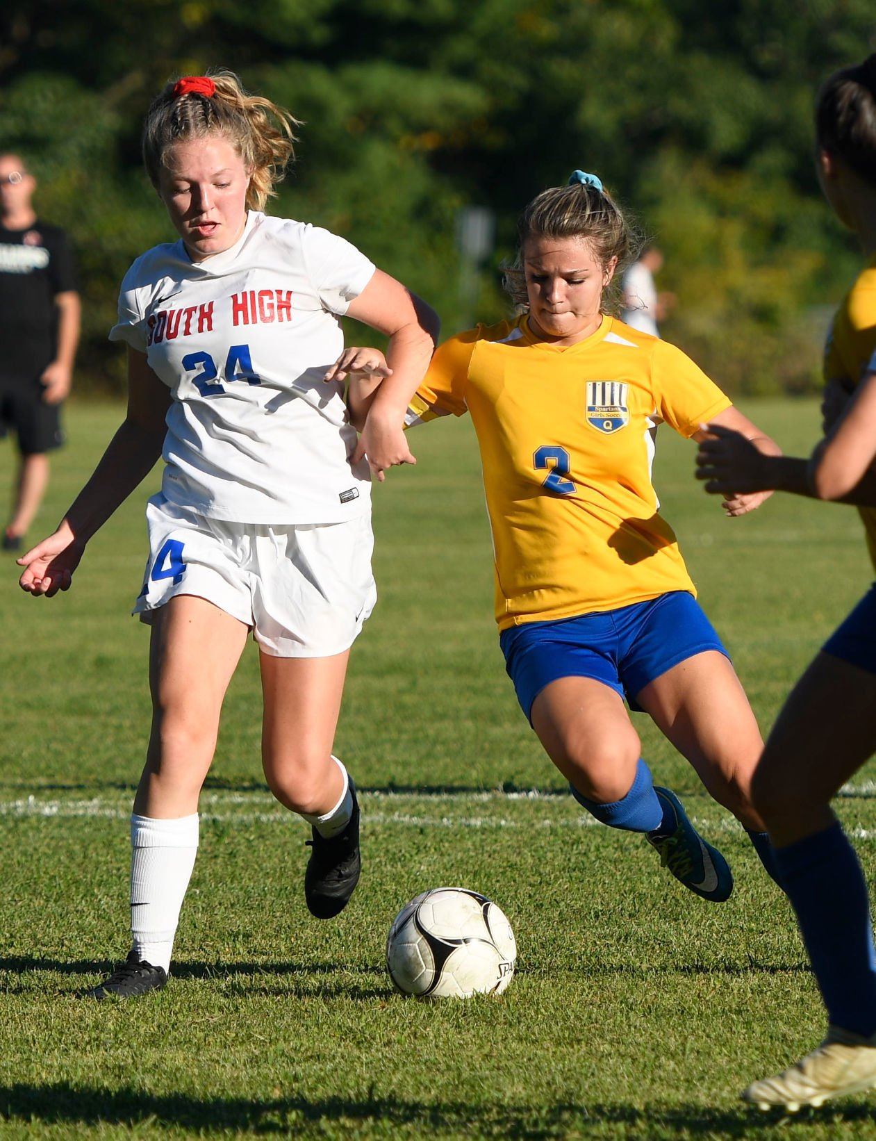 South Glens Falls at Queensbury girls soccer